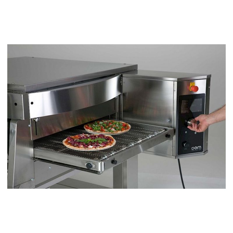Ciklotermička tunelska električna pizza peć OEM Henergo HV 75 LCD Cijena